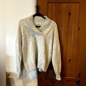 Madewell Shawl/Cowl Neck Sweater
